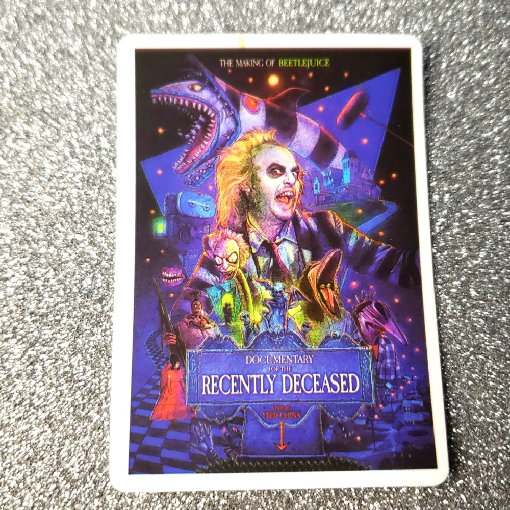10/$10 BEETLEJUICE waterproof sticker